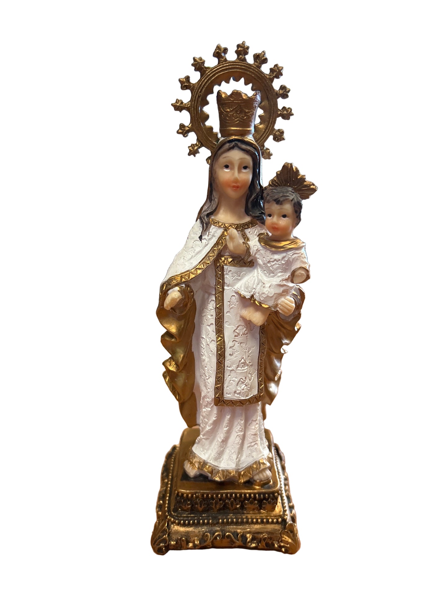 Estatua de santos y Orichas 8"