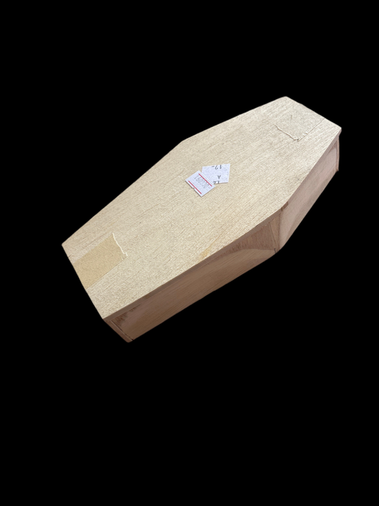 Caja De Madera De Muerto