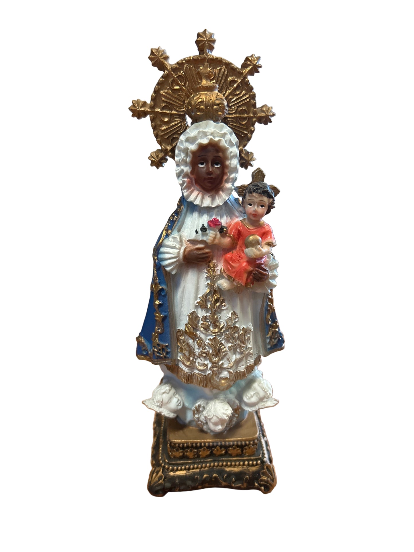 Estatua de santos y Orichas 8"