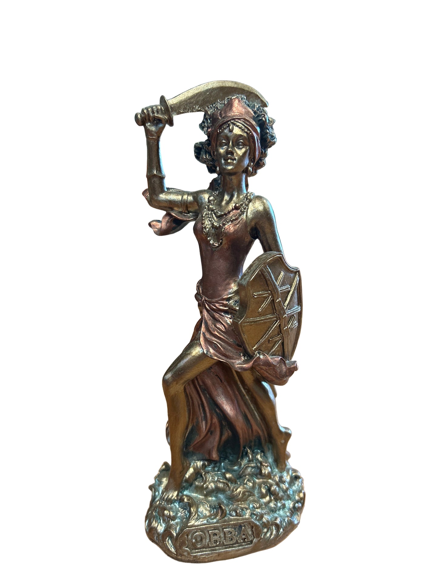 Estatua de santos y Orichas 8"