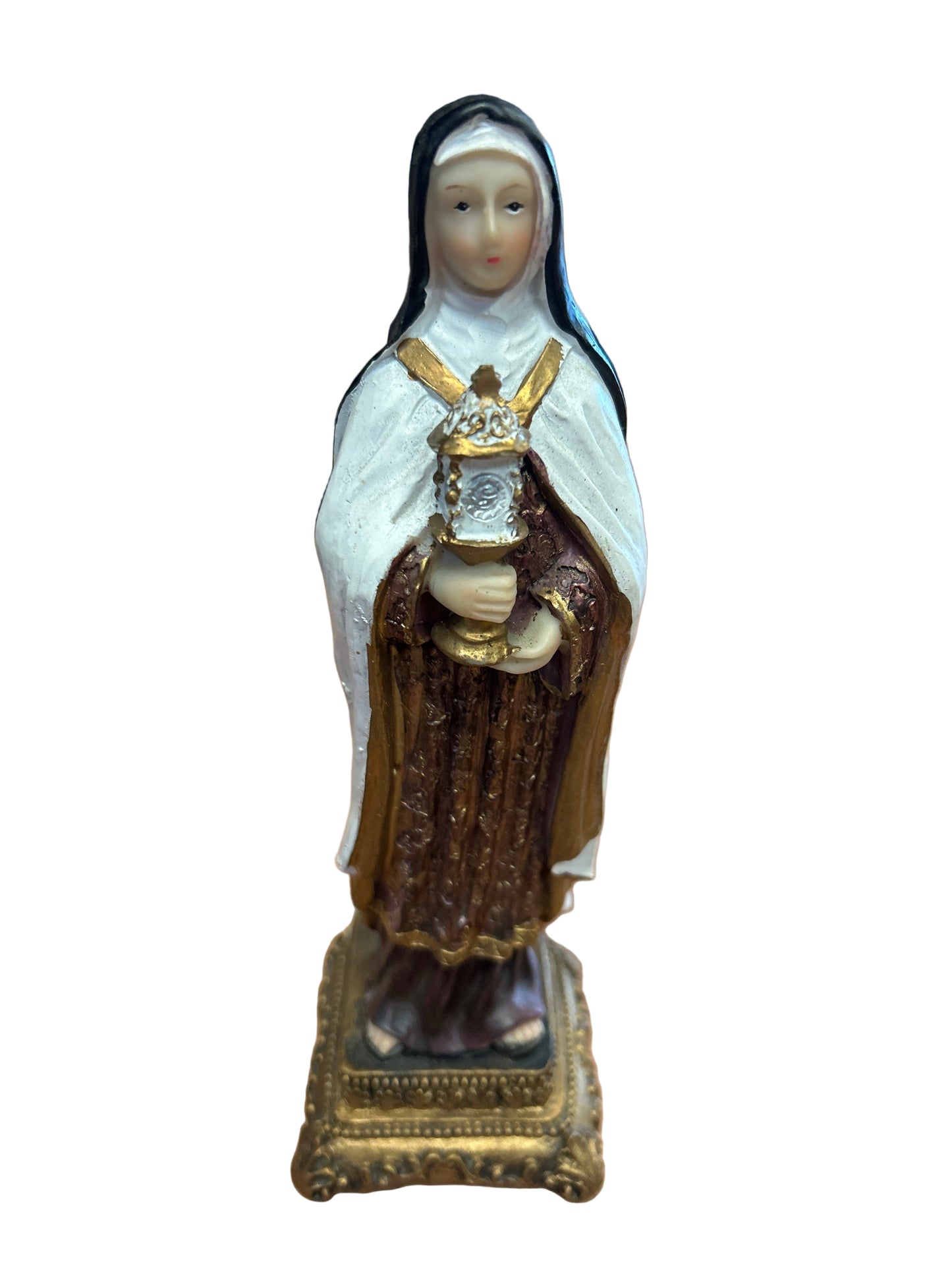 Estatua de santos y Orichas 8"