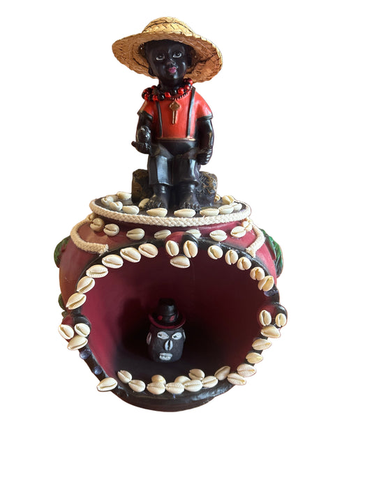 Casa De Eleggua Decorada Con Caracoles