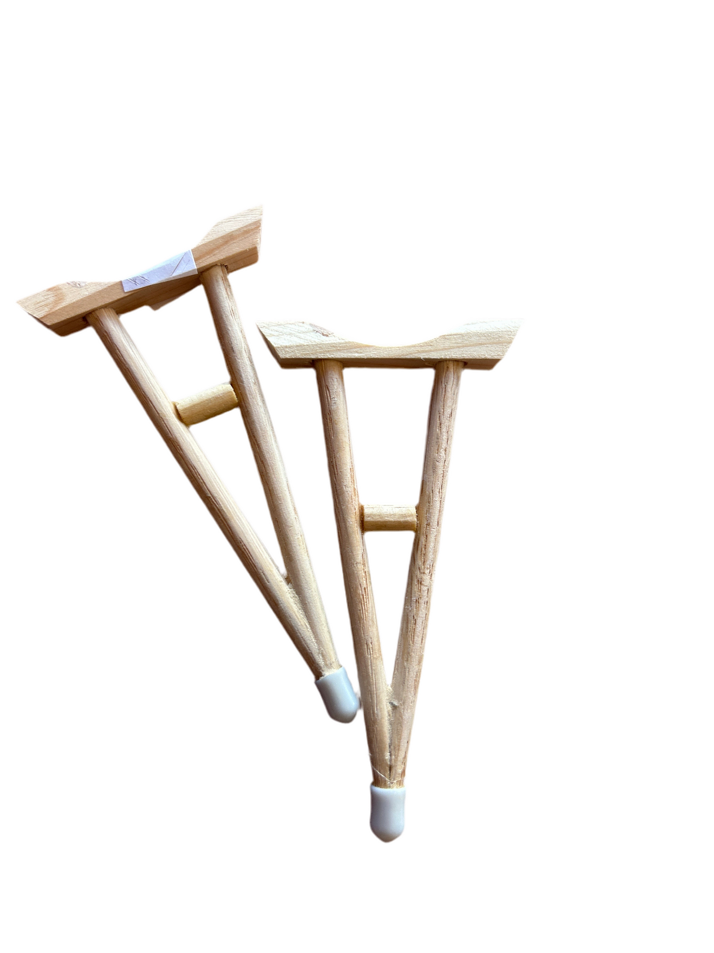 Carreta  De Madera Y Muleta Suelta