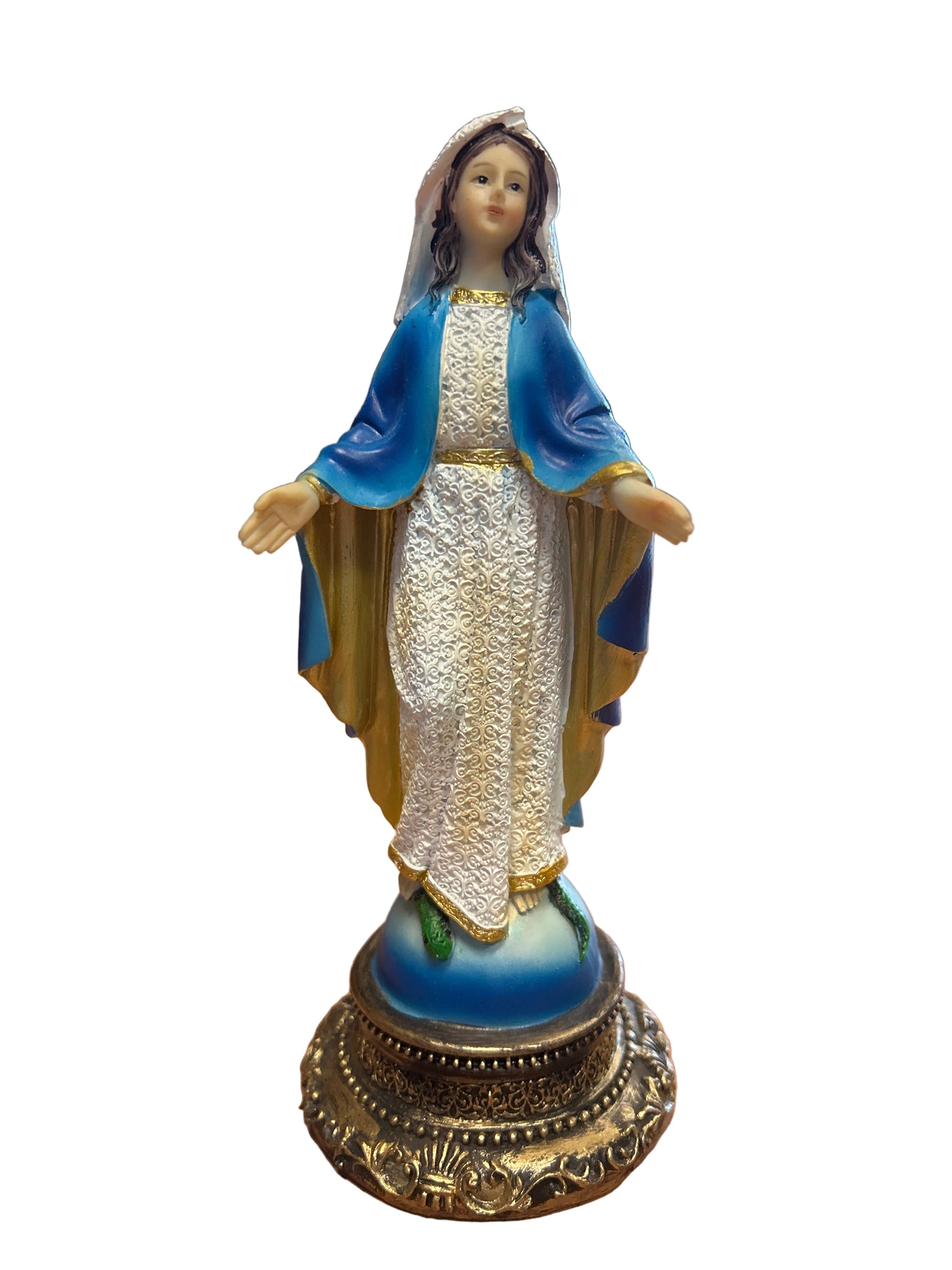 Estatua de santos y Orichas 8"