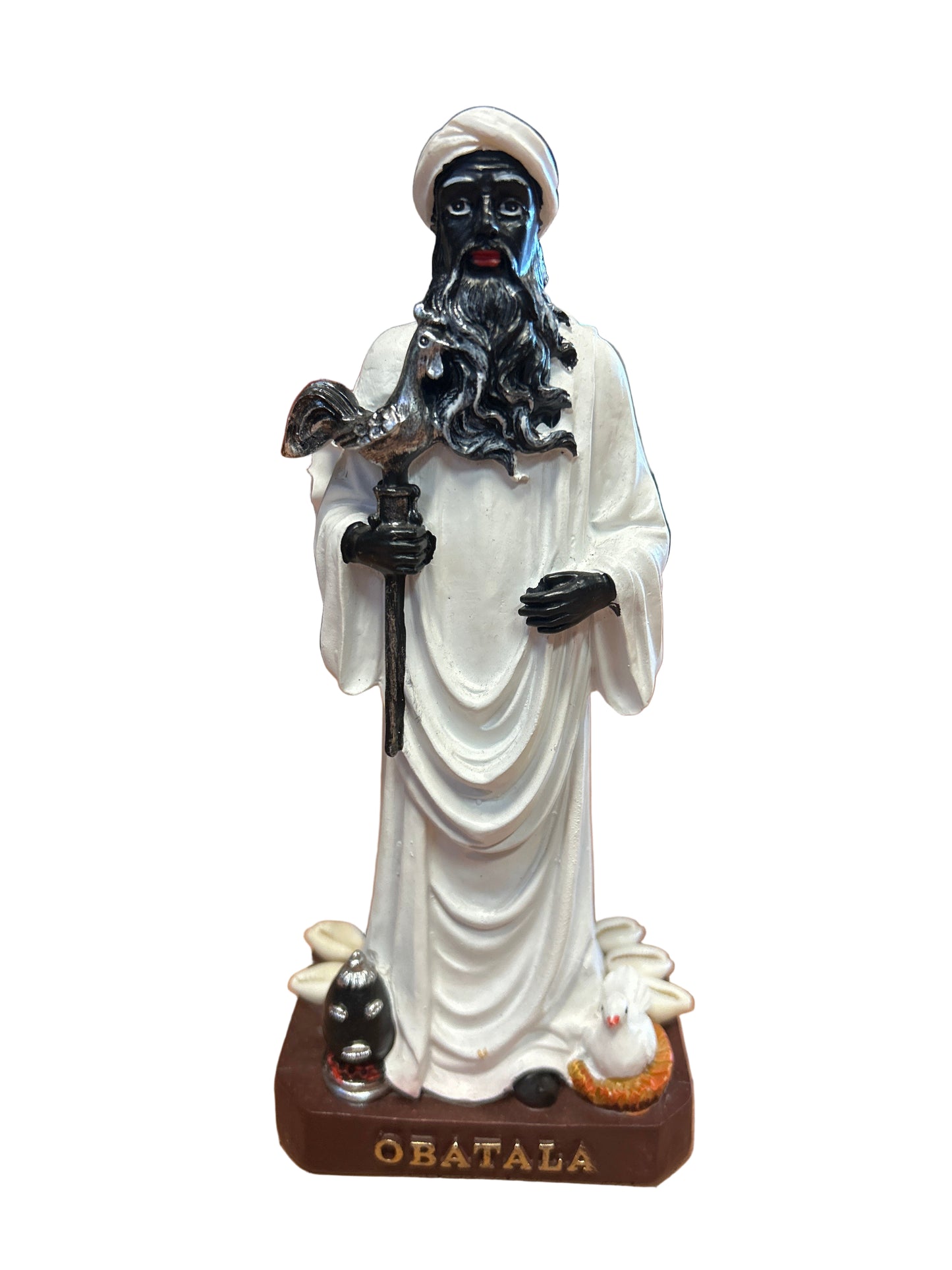 Estatua de santos y Orichas 8"