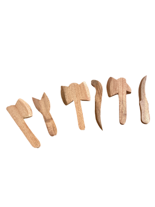 Herramientas De Chango De Madera