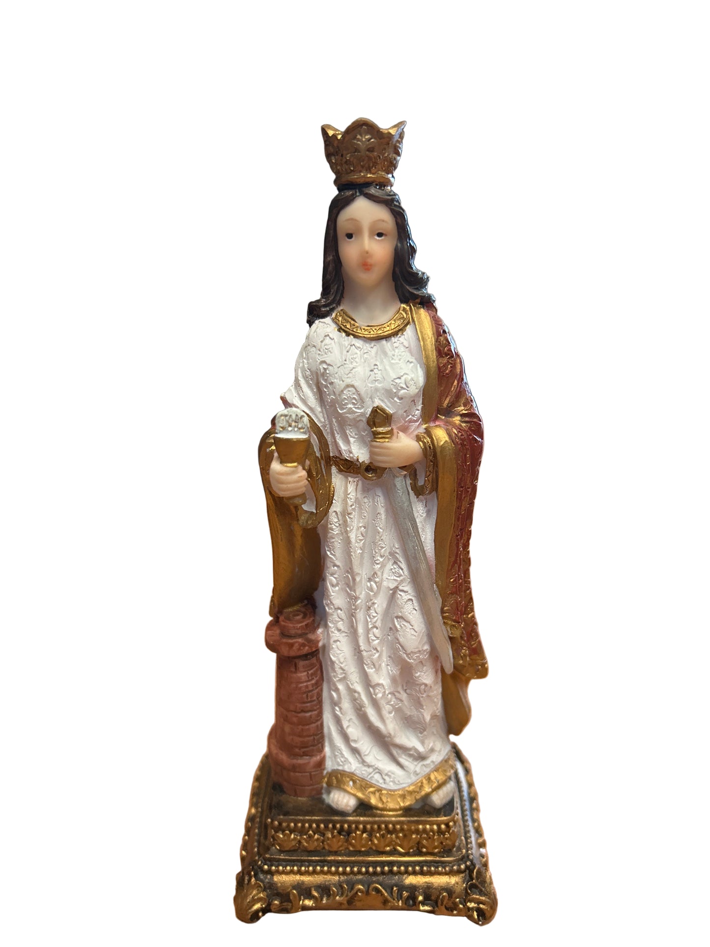 Estatua de santos y Orichas 8"