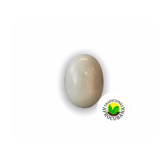 2 Huevos De Obatala De Marmol Blanco